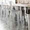 Flash Furniture 30" White Metal Counter Stool-Gray Poly Seat CH-31320-30GB-WH-PL2G-GG - alternate 1